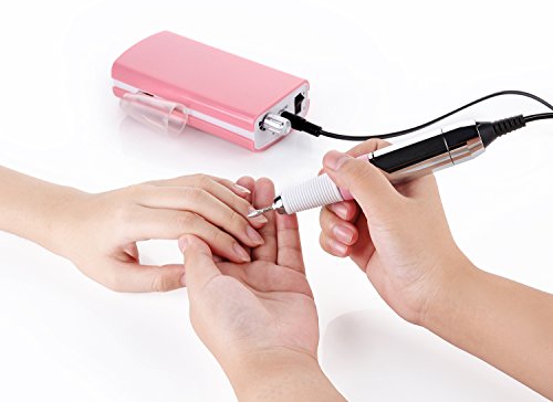 Makartt 30000RPM Rechargeable Nail Drill Machine Electric E File Acrylic Gel Nail Grinder Tool Bits Set