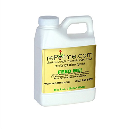Orchid Fertilizer - FEED ME! MSU - RO/Rain/Tap Water (Pint)