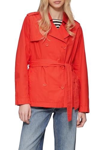 QS 2159450 Trench-Coat, Rouge, XL Femmes