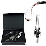 The Ultimate Wine Aerator Set - Wine Aerator for Wine bottle, Corkscrew Bottle Opener & Vacuum Sealed Wine Stopper – Comes In Luxurious Gift-Ready Box