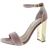 Steve Madden Women's Carrson Dress Sandal, Pink, 8