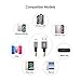 Lightning Cable, ENACFIRE iPhone Charging Cable 4 Pack (3ft*3,6ft *1) Durable Nylon Braided Cord Charger for iPhone X/8/8 Plus/7/7 Plus/6s/6s Plus/6/6Plus/SE/5s/5c/5,iPad/iPod-Grey
