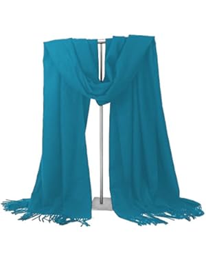 Valentine's Day Gift LERDU Ladies Gift Idea Cashmere Scarf Fashion Warm Wool Wrap Shawl Winter Stole for Women