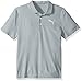 Puma Golf Teen-Boys 2018 Pounce Aston Polo, Quarry, X-Small