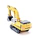 KDW 1/87 Scale Diecast Mini Crawler Excavator Construction Vehicles Models (Excavator)