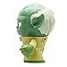 BulbBotz Star Wars 2020206 Yoda Kids Light up Alarm Clock | Green/Brown | Plastic | 3.5 inches Tall | LCD Display | boy Girl | Official