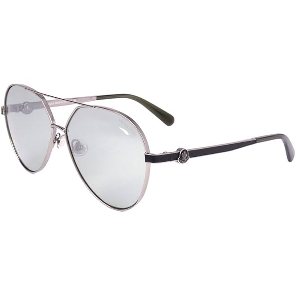 MONCLERML0263 16C VIZTAサングラス シルバー ホワイト