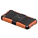 Korecase Phone Case for iPhone Samsung Cell Phone, Armor Heavy Duty Protection Rugged Dual Layer Hybrid Shockproof Case Protective Cover (i4 Orange)
