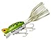 Arbogast Hula Popper Topwater Fishing Lure, Frog White Belly, G770 (1 3/4 in, 1/4 oz)