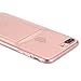 iPhone 8 Plus / 7 Plus Case, LONTECT Ultra Slim Thin Crystal Clear Flexible TPU Case with Card Slot for Apple iPhone 8 Plus / 7 Plus