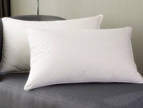 Super Plush Pillow Dust Mite Resistant Down Alternative Premium Hotel Quality,Hypoallergenic, Siliconized Fiberfill - (King Size - White 2 Pack) By Perfect Home Collection