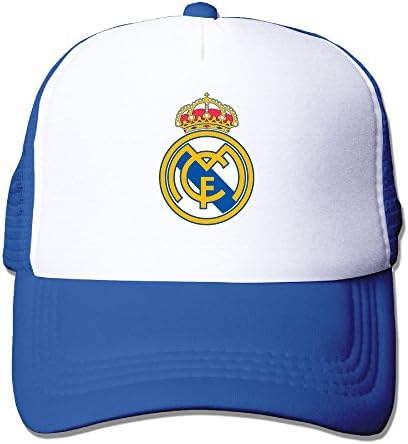 Unisex Real Madrid C.F Football Logo Snapback Hat Mesh Cap