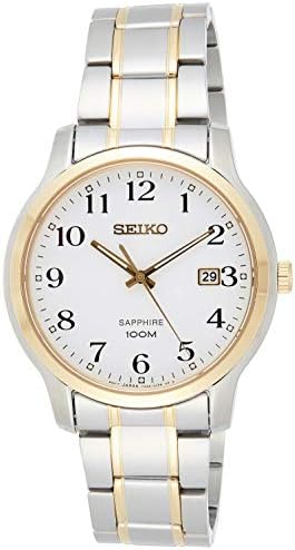 Seiko Men's Quartz Watch, Analog Display And Stainless Steel Strap