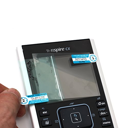 Guerrilla-Military-Grade-Screen-Protector-2-Pack-For-TI-Nspire-CX-CX-CAS-Graphing-Calculator