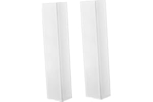 Baoblaze 2 Pieces Truss Cover Easy Installation Decorative Truss Sock Scrim Sleeves for Stage Holiday Wedding Show Decoration