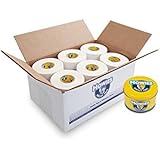 HowiesWhite Hockey Tape | 1" White Cloth Stick & Bat Tape for Hockey, Lacrosse, Baseball, Sports | Multiple Pack Sizes | Strong Grip, Durable, Long-Lasting | Made in USA