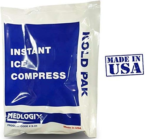 Primacare Pack of 24 Instant Cold Pack Ice Compress 5 Inch x 7 Inch Cold Therapy Made in USA