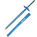 RealFireNSteel Sword Art Online - Kirito and Eugeo's Blue Rose Sword Light Blue