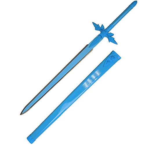 RealFireNSteel Sword Art Online - Kirito and Eugeo's Blue Rose Sword Light Blue