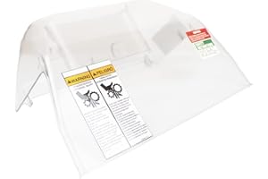 Safety Cover for Biro Tenderizers, Clear Plastic New with Magnet and Labels, Replaces T3247-1 TA3096M-2