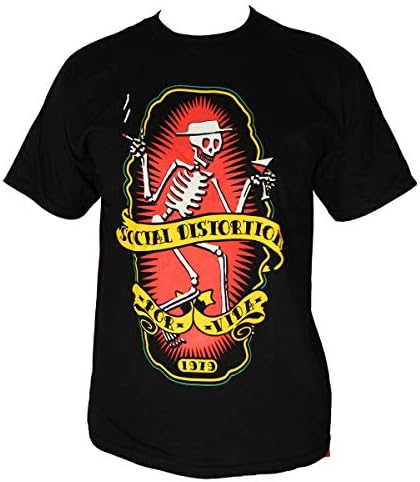 Muielle Social Distortion for Vida Men's T-Shirt Black