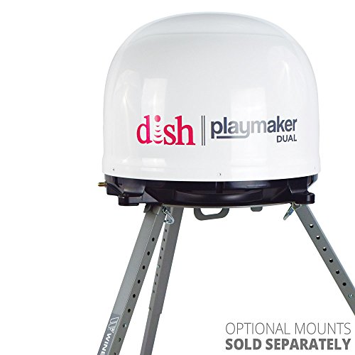 Winegard PL8000 White Dish Playmaker (Dual HD RV Satellite Antenna