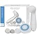 Spa Sonic Skin Care System Face and Body Polisher Professional Kit, White