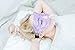Perfecore Cooling Gel Eye Mask Cold Compress for Puffy Eyes, Dark Circles, Headaches, Purple