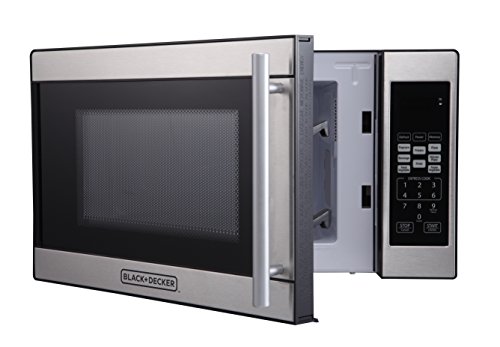 2 Black+Decker+Stainless+Microwave+Turntable