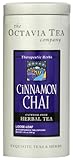 Octavia Tea Cinnamon Chai Caffeine-Free Herbal Tea, Loose Tea, 3.53 Ounce Tin