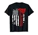 American Viking Axe Flag T-Shirt