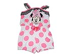 Disney Minnie Mouse Big Face Polka Dots Romper