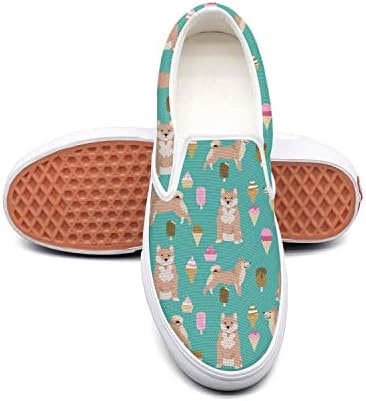 SKULLP Funny Shiba Inu Plushie Casual Shoes Men Lo-Top Highly Breathable Casual Shoes