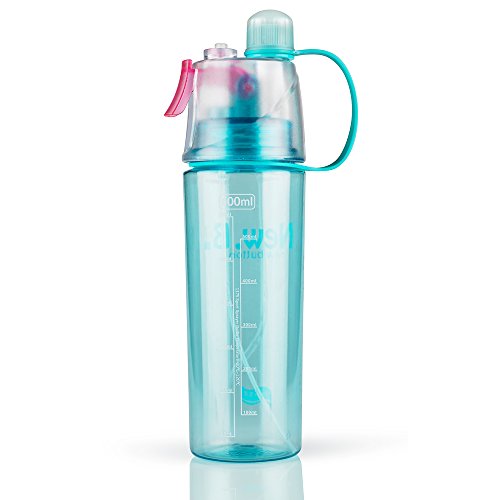 Mist Water Bottles Spray Kettle for Kids,Leak Proof Sports Bottle,BPA Free,21oz