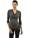 PattyBoutik Mama Cowl Neck Drop Shoulder Maternity Top
