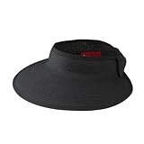 San Diego Hat Company Women's Ultrabraid Visor with Bow