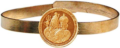 Bangle - Shiva Sakthi Copper Kangan Kankanam Kaapu Bracelet Wristlet
