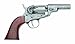Denix .31 Caliber 1849 Pocket Pistol, Antique Grey Finish - Non-Firing Replica