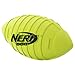 Nerf Dog Blitz Squeak Football Outdoor Dog Toy, 7 Inch Dog Football Squeaking Toy for Medium and Large Breeds, Green