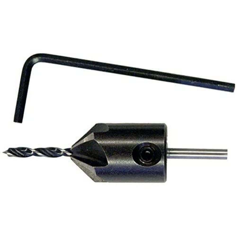 Connex COX969166 Slip-On Countersink with Wood Drill, Silver/Black, 16 x 6 mm