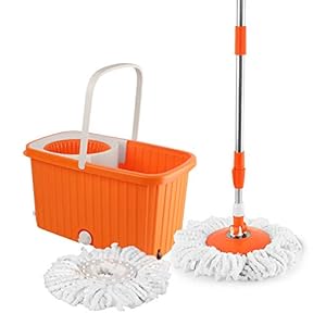 Cello Kleeno Hi Clean Spin Mop (Orange)