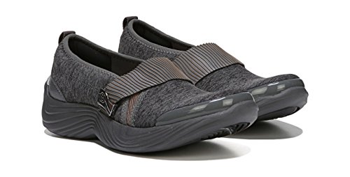 Bzees women s tanza loafer flat, grey, 8.5 m us