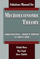 Microeconomic Theory Solutions Manual for Mas-Colell 0195107985 Book Cover