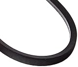 BESTORQ A43 or 4L450 Rubber V-Belt, Wrapped, Black, 45" Length x 0.5" Width x 0.32" Height