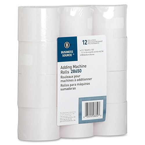 Business Source Receipt Paper - White - Thumbnail 5