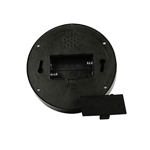 Fake Dummy Security Camera, Spessn Indoor Outdoor CCTV Surveillance System Flashing Red LED Light(Black)