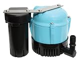 Little Giant 550521 1-ABS Discharge Shallow Pan Condensate Removal Pump, 115 Volt 205 GPH