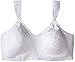 Leading Lady Women's Nursing Wireless Sports Bra, White, 38 DD