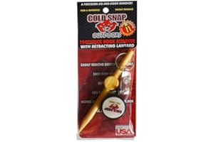 COLDS SNAP OUTDOORS Cold Snap Toothpick Hook Remover with Retractable Lanyard - Hook Removal, Fishing Tool (Standard)