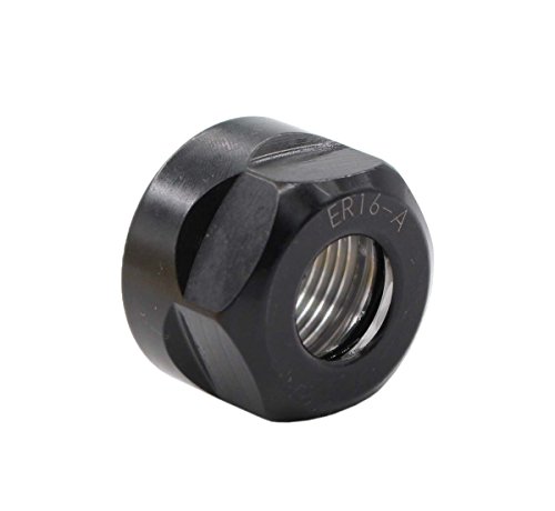 XtremeAmazing ER16 A Collet Clamping Hex Nut Fit Water-cooled Air-cooled CNC Spindle Motor